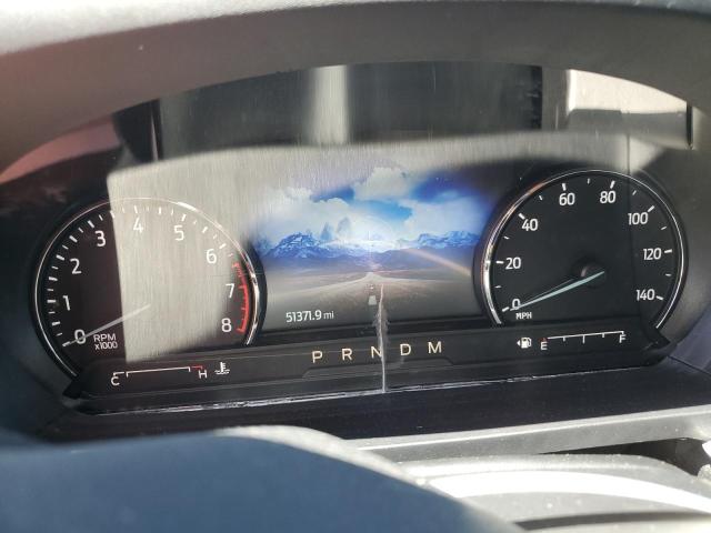 1FMSK8DH1MGA29114 - 2021 FORD EXPLORER XLT Szary zdjęcie 9