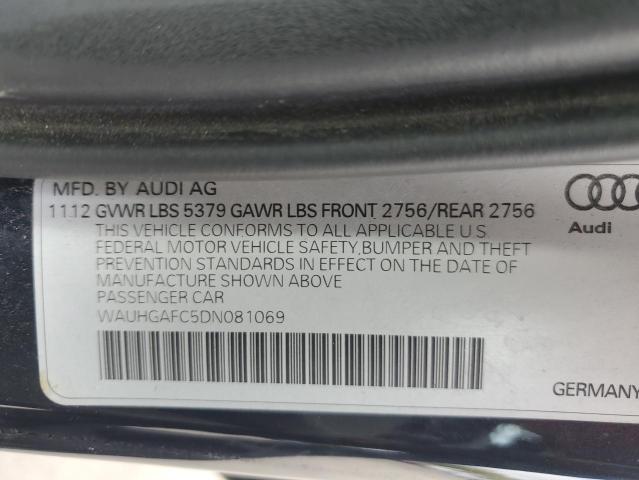 WAUHGAFC5DN081069 - 2013 AUDI A6 PRESTIGE Qara foto 12