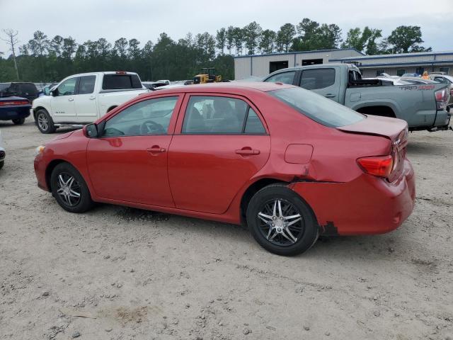 2T1BU4EE2AC286496 - 2010 TOYOTA COROLLA BASE RED photo 2