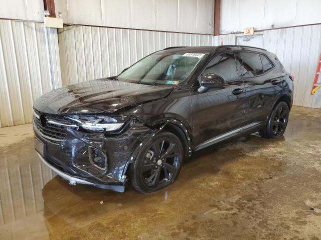 LRBFZMR49MD166818 - 2021 BUICK ENVISION PREFERRED შავი ფოტო 1