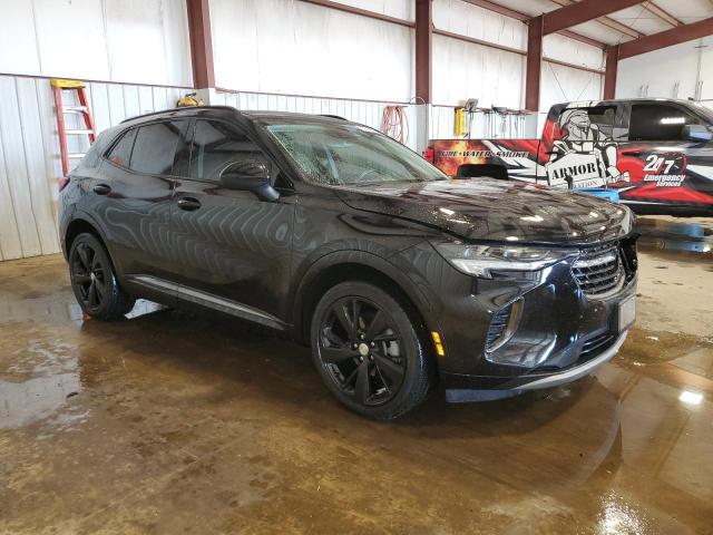 LRBFZMR49MD166818 - 2021 BUICK ENVISION PREFERRED შავი ფოტო 4