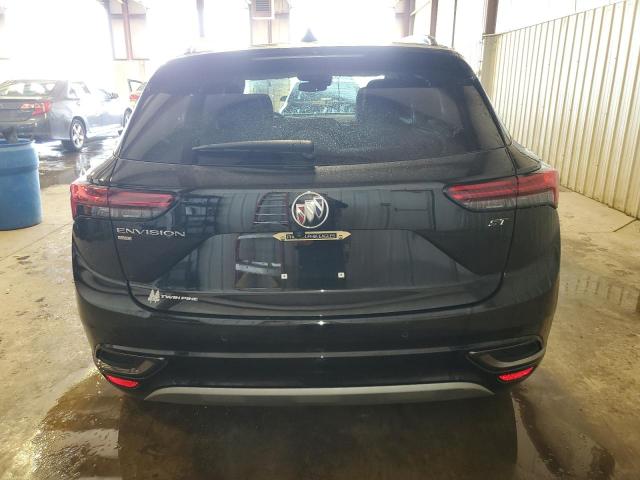 LRBFZMR49MD166818 - 2021 BUICK ENVISION PREFERRED შავი ფოტო 6