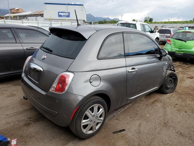 3C3CFFAR7DT748267 - 2013 FIAT 500 POP GRAY photo 3