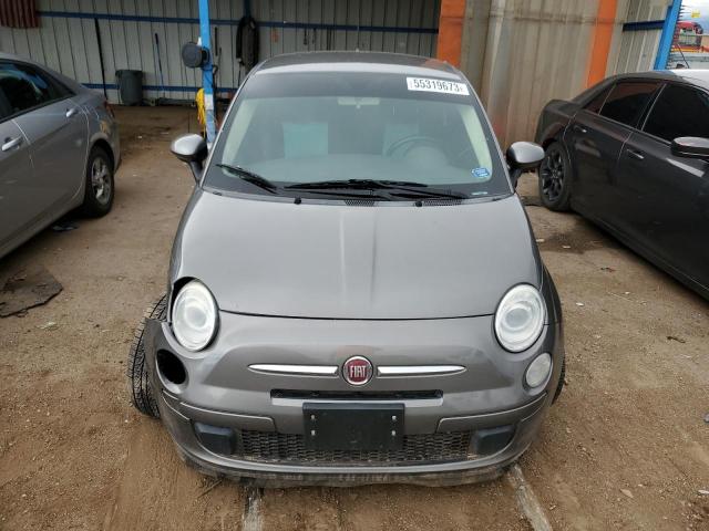 3C3CFFAR7DT748267 - 2013 FIAT 500 POP GRAY photo 5