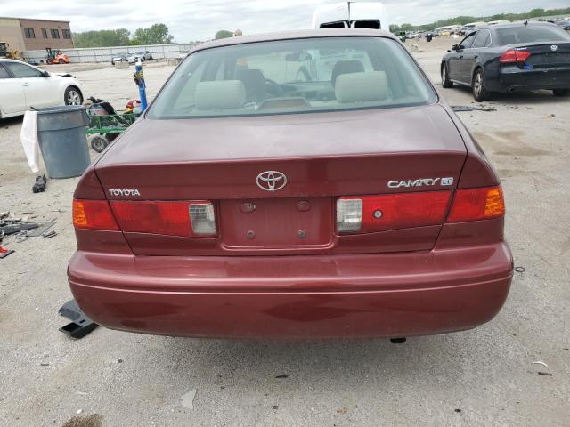 4T1BG22K21U089235 - 2001 TOYOTA CAMRY CE 红色 照片 6