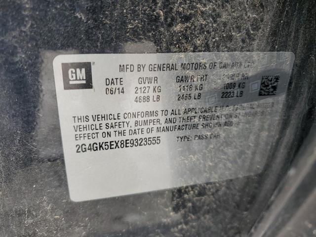 2G4GK5EX8E9323555 - 2014 BUICK REGAL 黑色 照片 12