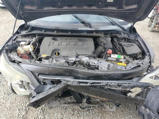 5YFBU4EE5DP147211 - 2013 TOYOTA COROLLA LE BASE GRAY photo 11