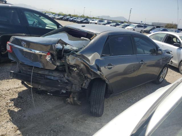 5YFBU4EE5DP147211 - 2013 TOYOTA COROLLA LE BASE GRAY photo 3