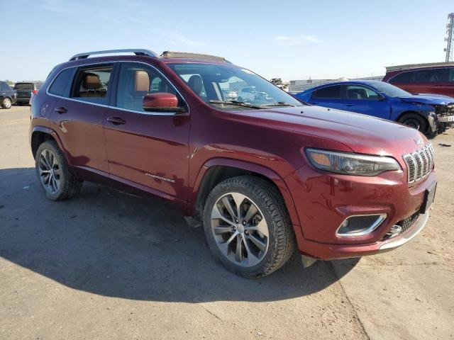 1C4PJMJX3KD382924 - 2019 JEEP CHEROKEE OVERLAND BURGUNDY photo 4