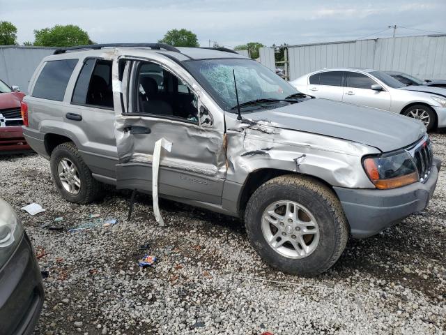 1J4GW48S62C164567 - 2002 JEEP GRAND CHER LAREDO GRAY photo 4