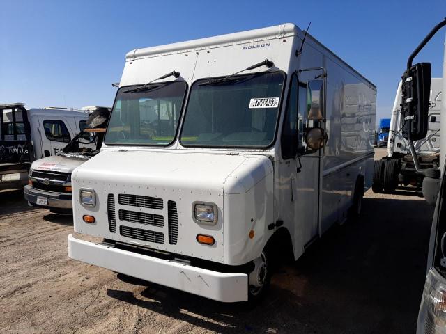 1FC3E4KL1EDA13174 - 2014 FORD ECONOLINE E450 SUPER DUTY COMMERCIAL STRIPPED CHASSIS WHITE photo 1