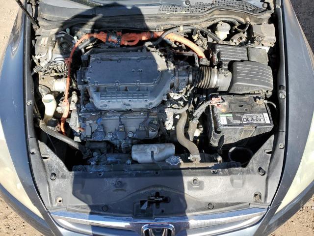 JHMCN36426C003479 - 2006 HONDA ACCORD HYBRID GRAY photo 11