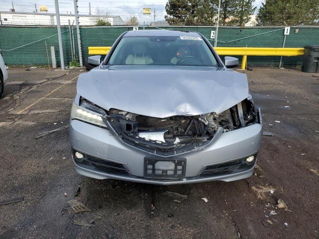 19UUB2F7XFA008011 - 2015 ACURA TLX ADVANCE SILVER photo 5