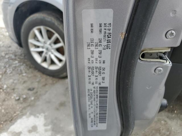 3C4PDDBG6JT450485 - 2018 DODGE JOURNEY SXT 银色 照片 13