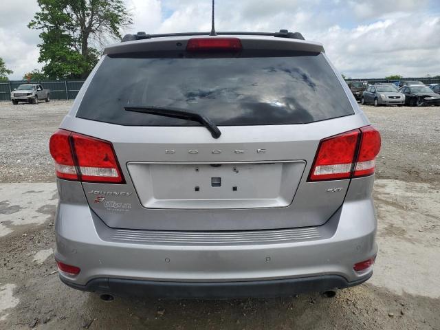 3C4PDDBG6JT450485 - 2018 DODGE JOURNEY SXT 银色 照片 6