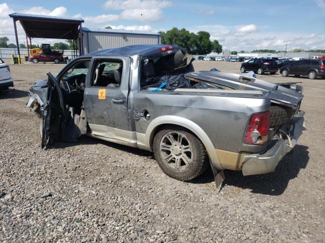 1C6RD7NT6CS241889 - 2012 DODGE RAM 1500 LARAMIE GRAY photo 2