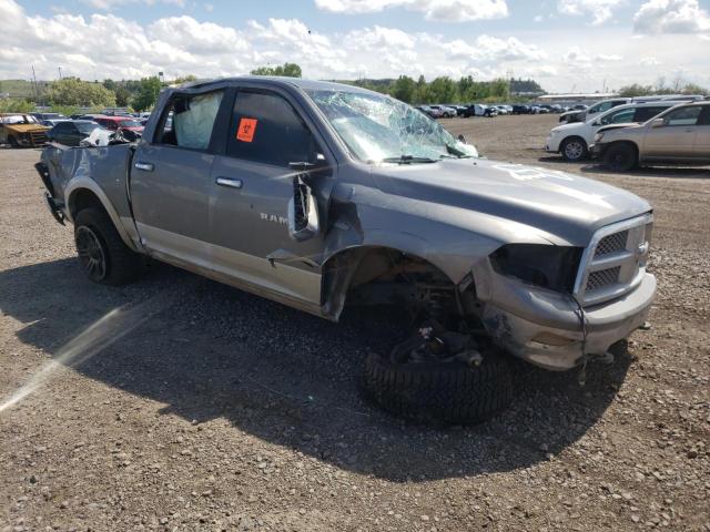 1C6RD7NT6CS241889 - 2012 DODGE RAM 1500 LARAMIE GRAY photo 4