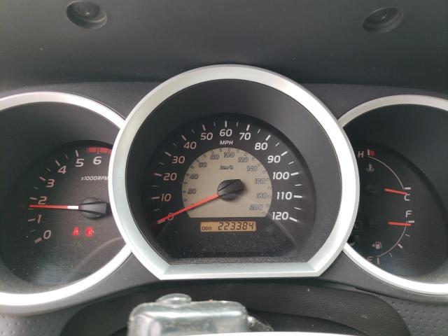 3TMJU4GN7AM097116 - 2010 TOYOTA TACOMA DOUBLE CAB PRERUNNER BLACK photo 9