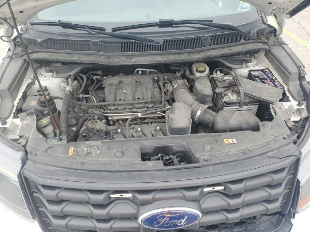 1FM5K8AR6HGC63457 - 2017 FORD EXPLORER POLICE INTERCEPTOR 白色 照片 12