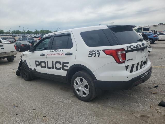 1FM5K8AR6HGC63457 - 2017 FORD EXPLORER POLICE INTERCEPTOR 白色 照片 2