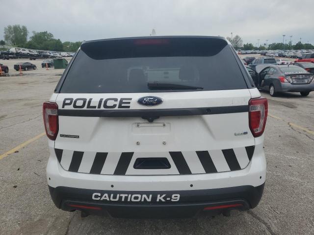 1FM5K8AR6HGC63457 - 2017 FORD EXPLORER POLICE INTERCEPTOR 白色 照片 6