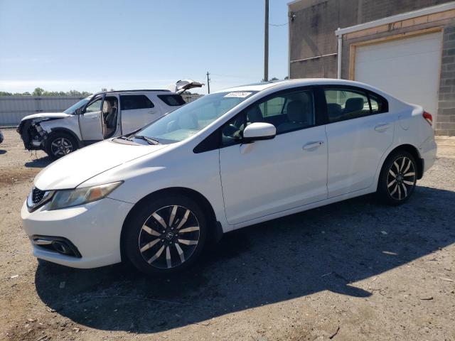19XFB2F94FE041186 - 2015 HONDA CIVIC EXL 白色 照片 1