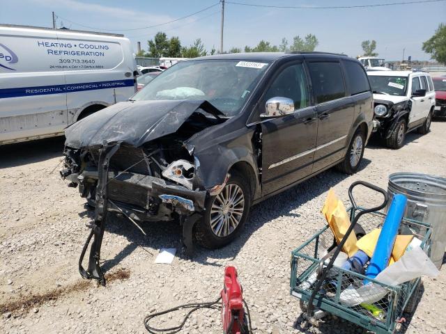 2C4RC1CG9DR664354 - 2013 CHRYSLER TOWN & COU TOURING L BLACK photo 1