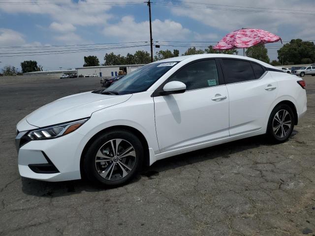 3N1AB8CV3NY274782 - 2022 NISSAN SENTRA SV WHITE photo 1