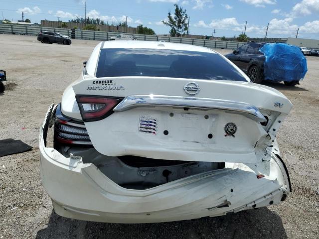 1N4AA6CV1LC373326 - 2020 NISSAN MAXIMA SV WHITE photo 6