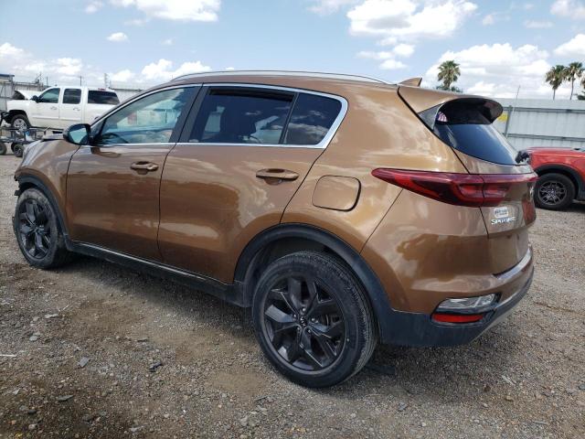 KNDP63AC8L7660659 - 2020 KIA SPORTAGE S BROWN photo 2