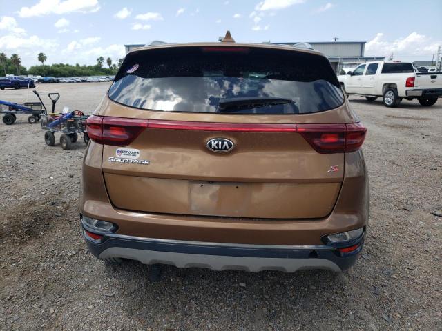 KNDP63AC8L7660659 - 2020 KIA SPORTAGE S BROWN photo 6