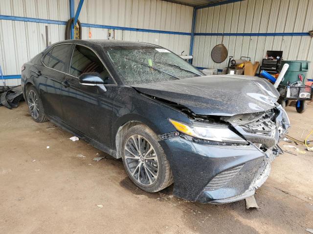 JTNB11HK8J3023684 - 2018 TOYOTA CAMRY LE/S L BLUE photo 4