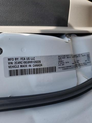 2C4RC1BG8RR120226 - 2024 CHRYSLER PACIFICA TOURING L WHITE photo 13