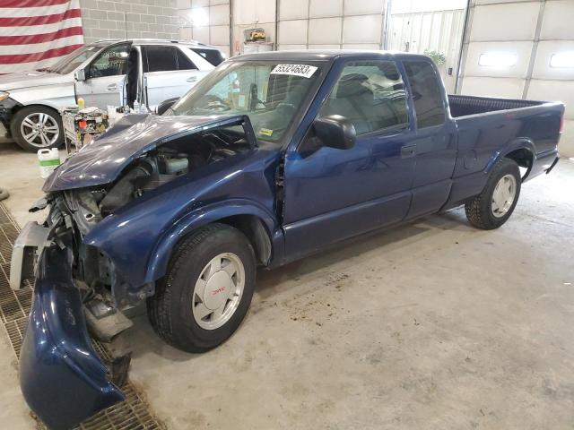 1GTCS19XX38257783 - 2003 GMC SONOMA BLUE photo 1