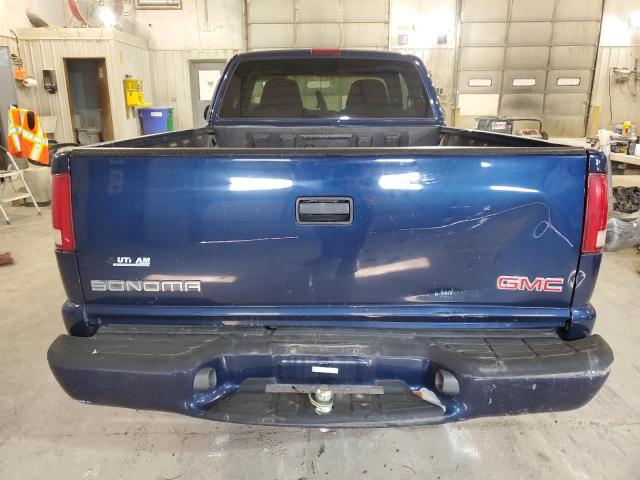 1GTCS19XX38257783 - 2003 GMC SONOMA BLUE photo 6