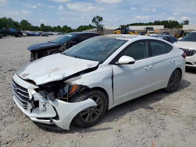 5NPD84LF2JH282129 - 2018 HYUNDAI ELANTRA SEL WHITE photo 1