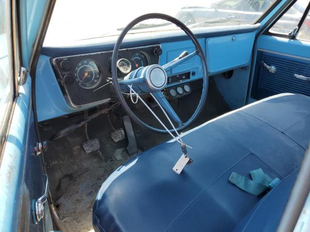 CS248T141943 - 1968 CHEVROLET C20 BLUE photo 8