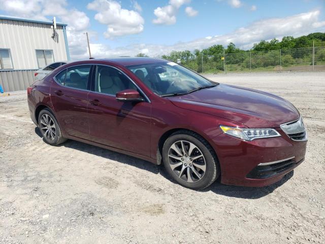 19UUB1F33FA014871 - 2015 ACURA TLX MAROON photo 4