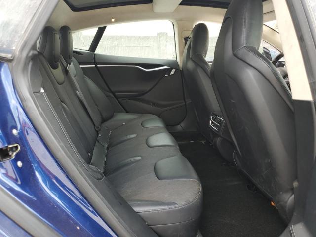 5YJSA1E16GF132897 - 2016 TESLA MODEL S 蓝色 照片 10