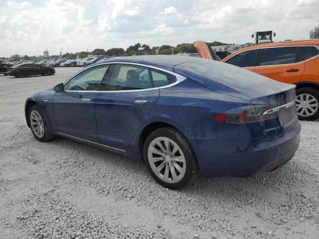 5YJSA1E16GF132897 - 2016 TESLA MODEL S 蓝色 照片 2