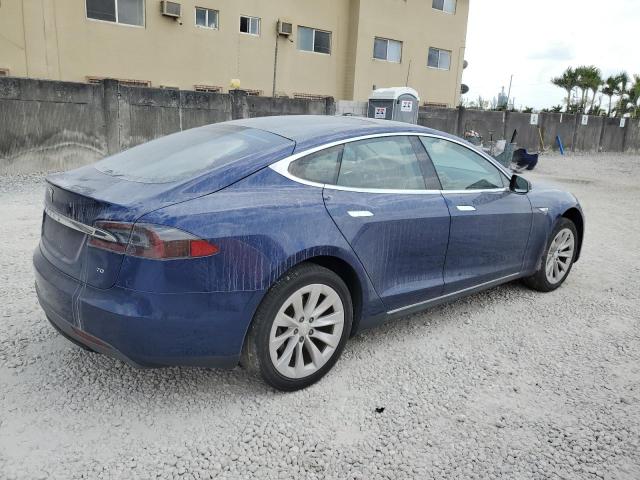 5YJSA1E16GF132897 - 2016 TESLA MODEL S 蓝色 照片 3