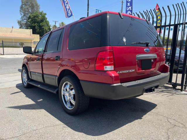 1FMRU13W34LB61511 - 2004 FORD EXPEDITION XLS RED photo 3