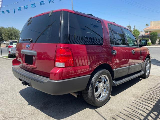 1FMRU13W34LB61511 - 2004 FORD EXPEDITION XLS RED photo 4