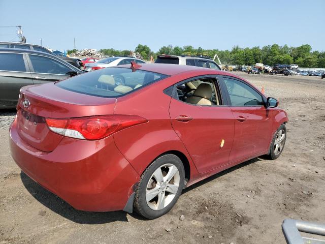 KMHDH4AE3DU494084 - 2013 HYUNDAI ELANTRA GLS BURGUNDY photo 3