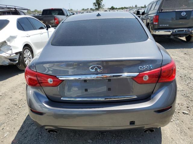 JN1AV7AP9EM691462 - 2014 INFINITI Q50 HYBRID PREMIUM GRAY photo 6