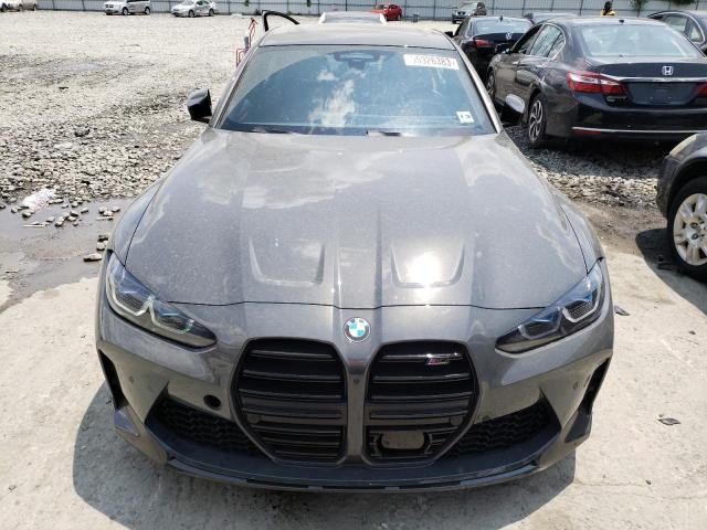 WBS43AY00PFP66622 - 2023 BMW M3 COMPETITION GRAY photo 5