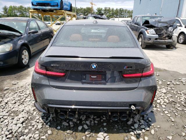 WBS43AY00PFP66622 - 2023 BMW M3 COMPETITION GRAY photo 6