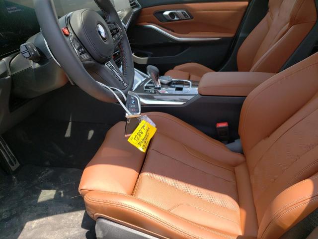 WBS43AY00PFP66622 - 2023 BMW M3 COMPETITION GRAY photo 7