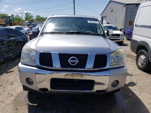 5N1AA08B95N708096 - 2005 NISSAN ARMADA SE SILVER photo 5