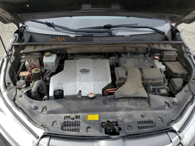 5TDJGRFH2HS024536 - 2017 TOYOTA HIGHLANDER HYBRID SILVER photo 12